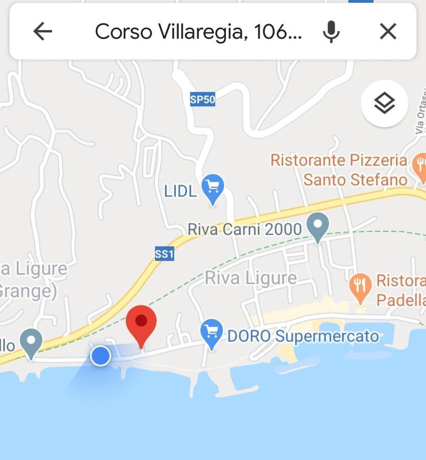 Appartamento Il Timone Riva Ligure Esterno foto